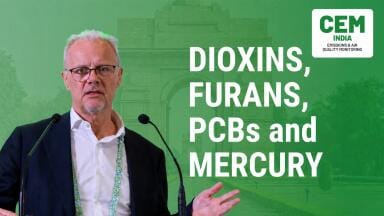 Long-term sampling for continuous monitoring of dioxins, furans, PCBs, biogenic CO2 and mercury